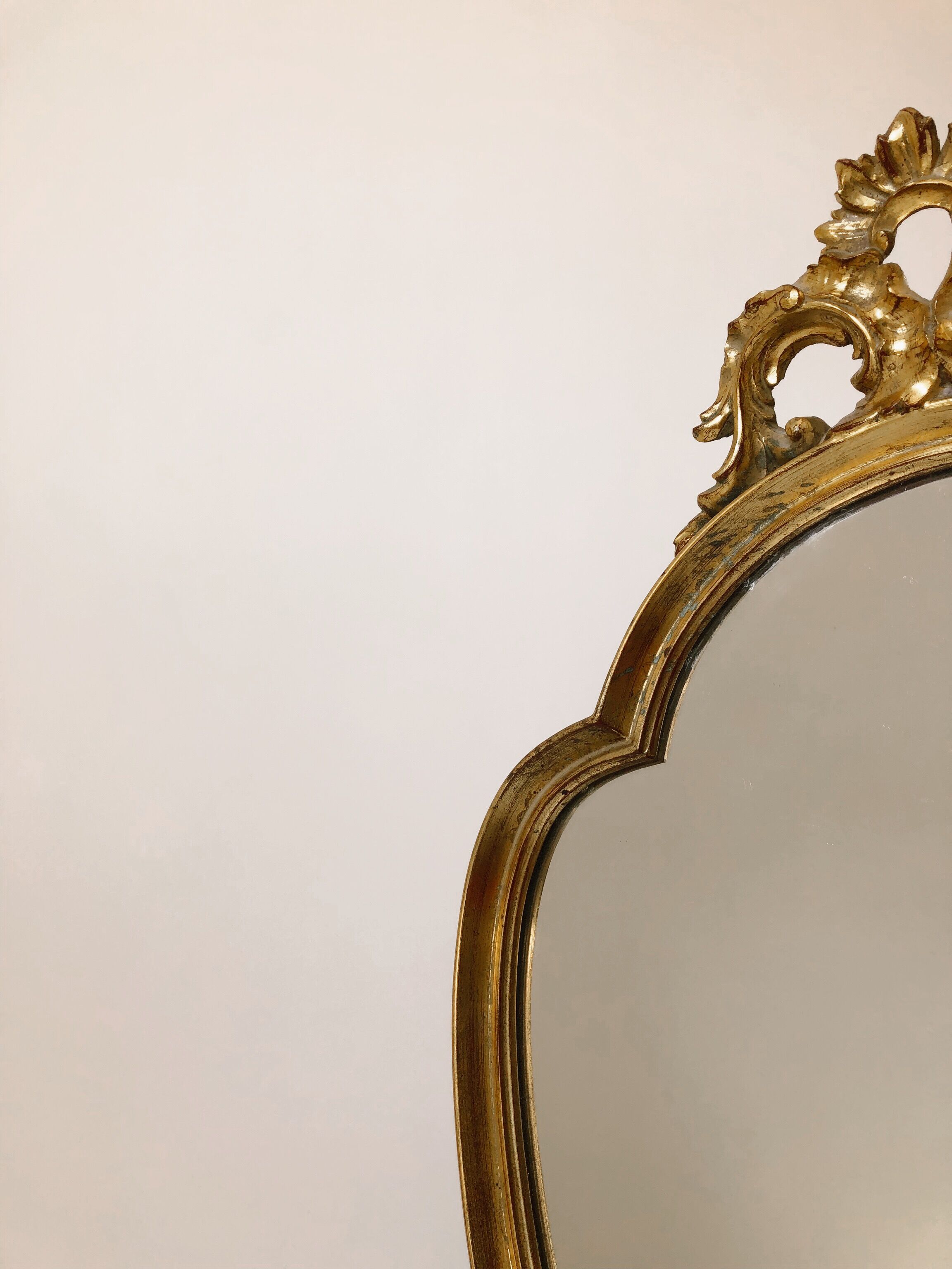 Antique gold mirror 45x73cm