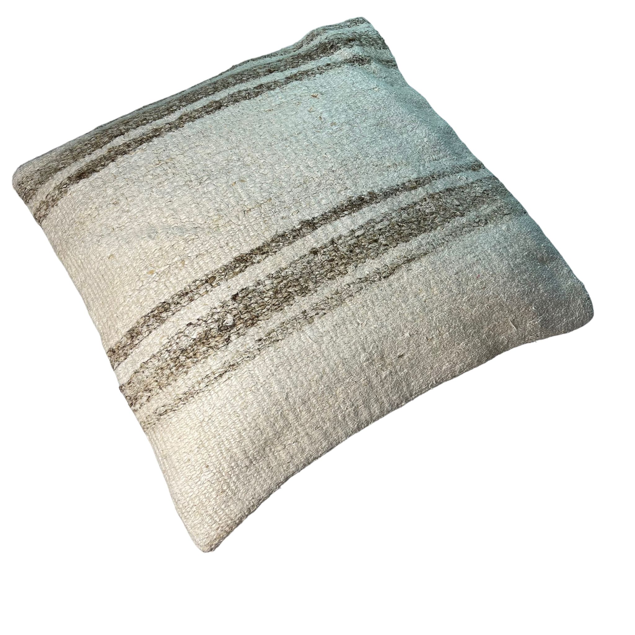 Housse de coussin kilim turc vintage, 60 x 60 cm