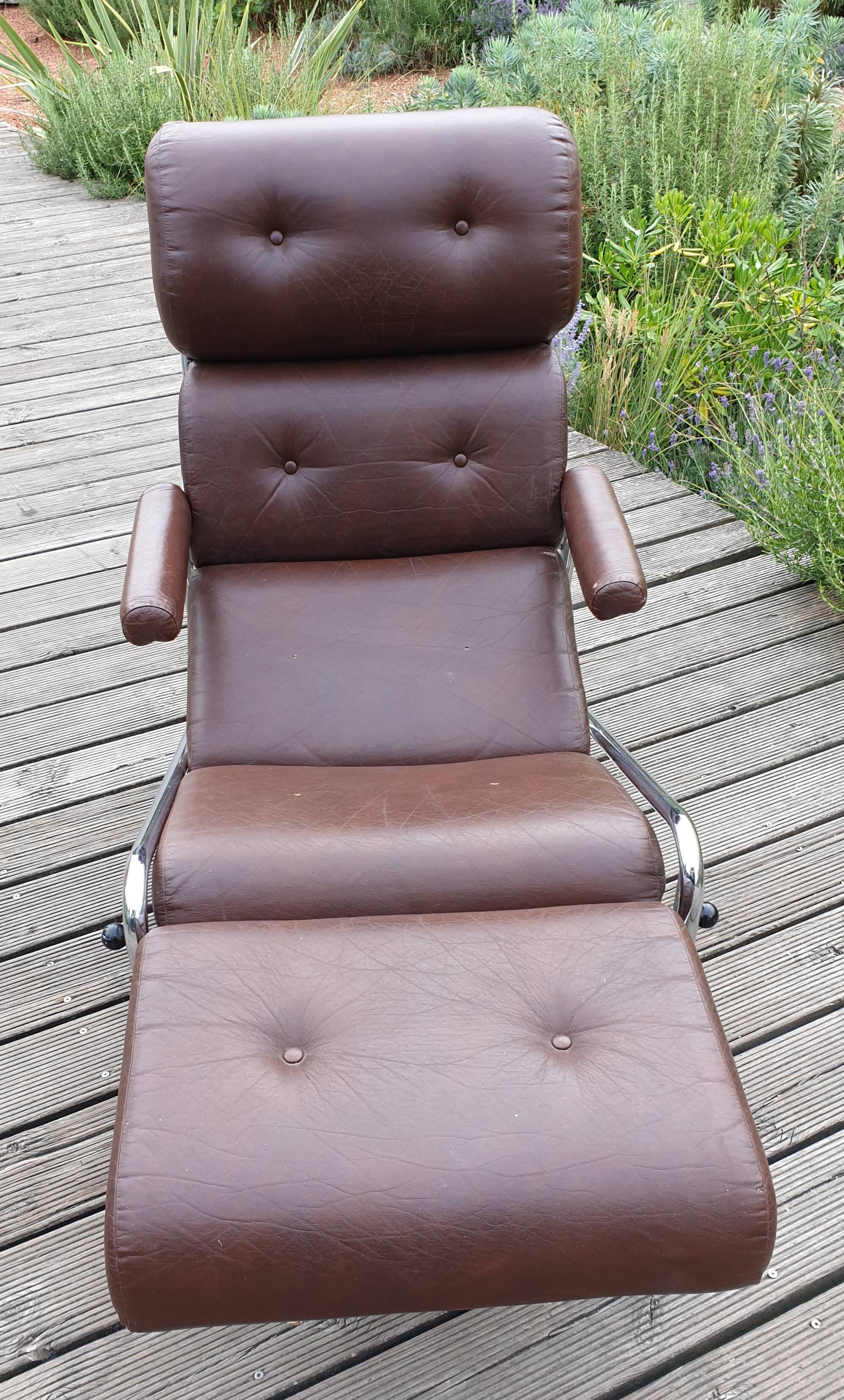 Fauteuil à bascule Lounge Chair Lama 1960