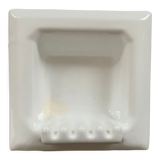 Old wall mounted soap dish to recess