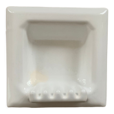 Old wall mounted soap dish to recess