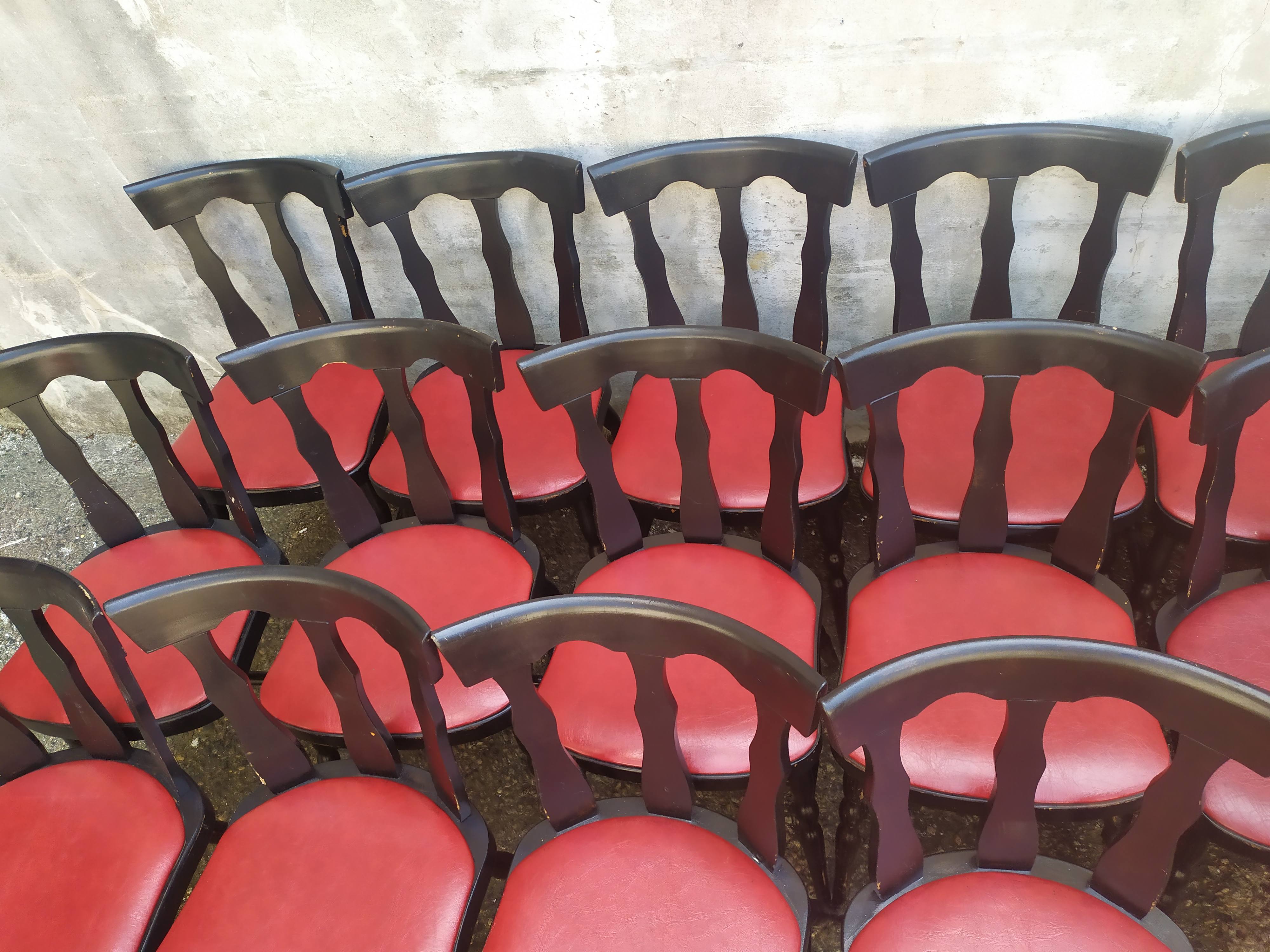 40 Baumann saloon bistro chairs