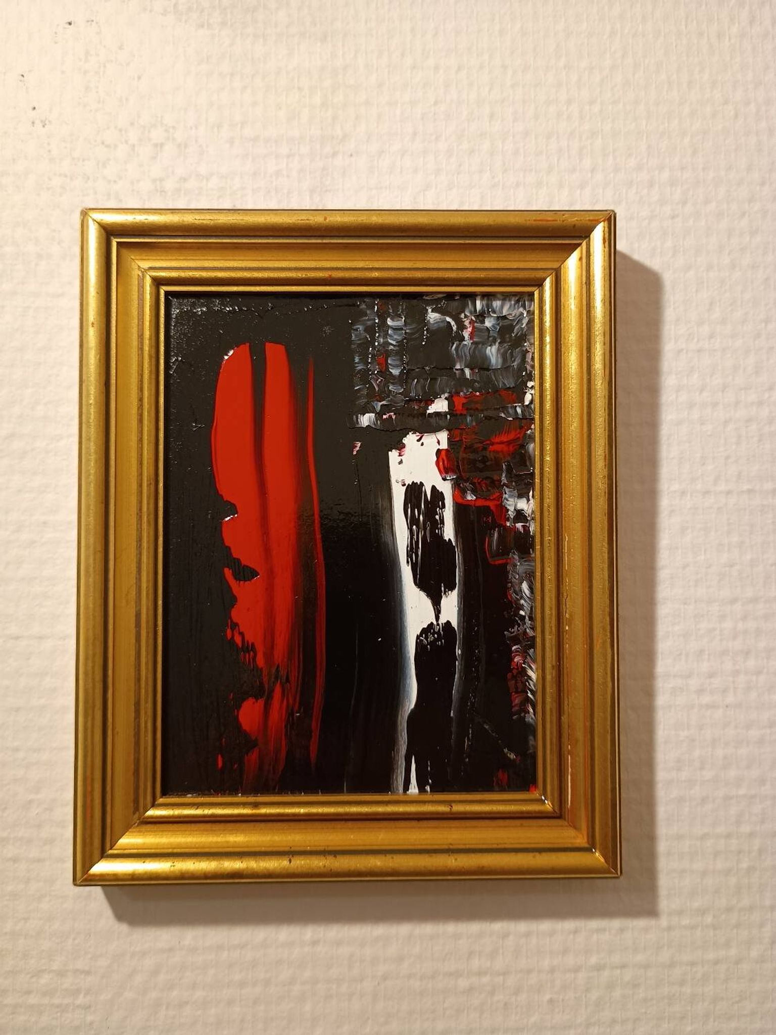 Petite peinture abstraite