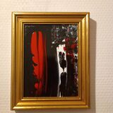 Petite peinture abstraite