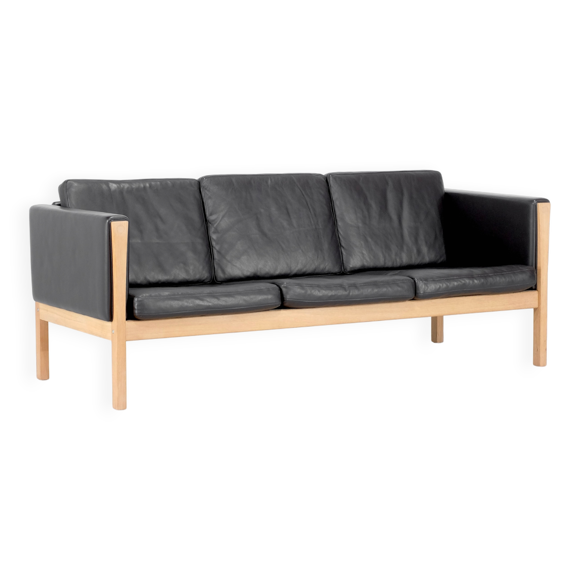 Canapé CH163 by Hans J. Wegner pour Carl Hansen & Son, Danemark 1965