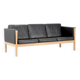 CH163 sofa by Hans J. Wegner for Carl Hansen & Son, Denmark 1965
