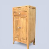 Rustic wooden buffet from Paris, 1940.