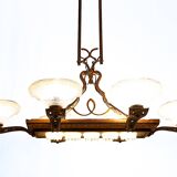 Art Deco Ezan liner chandelier
