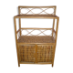 2-shelf, 2-door 1970/80 rattan furniture