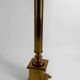 Important Tiffany-style lamp, bronze and stained glass – 20th century