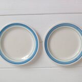 2 dessert plates