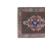Tapis vintage turc de oushak tissé à la main 84x220 cm