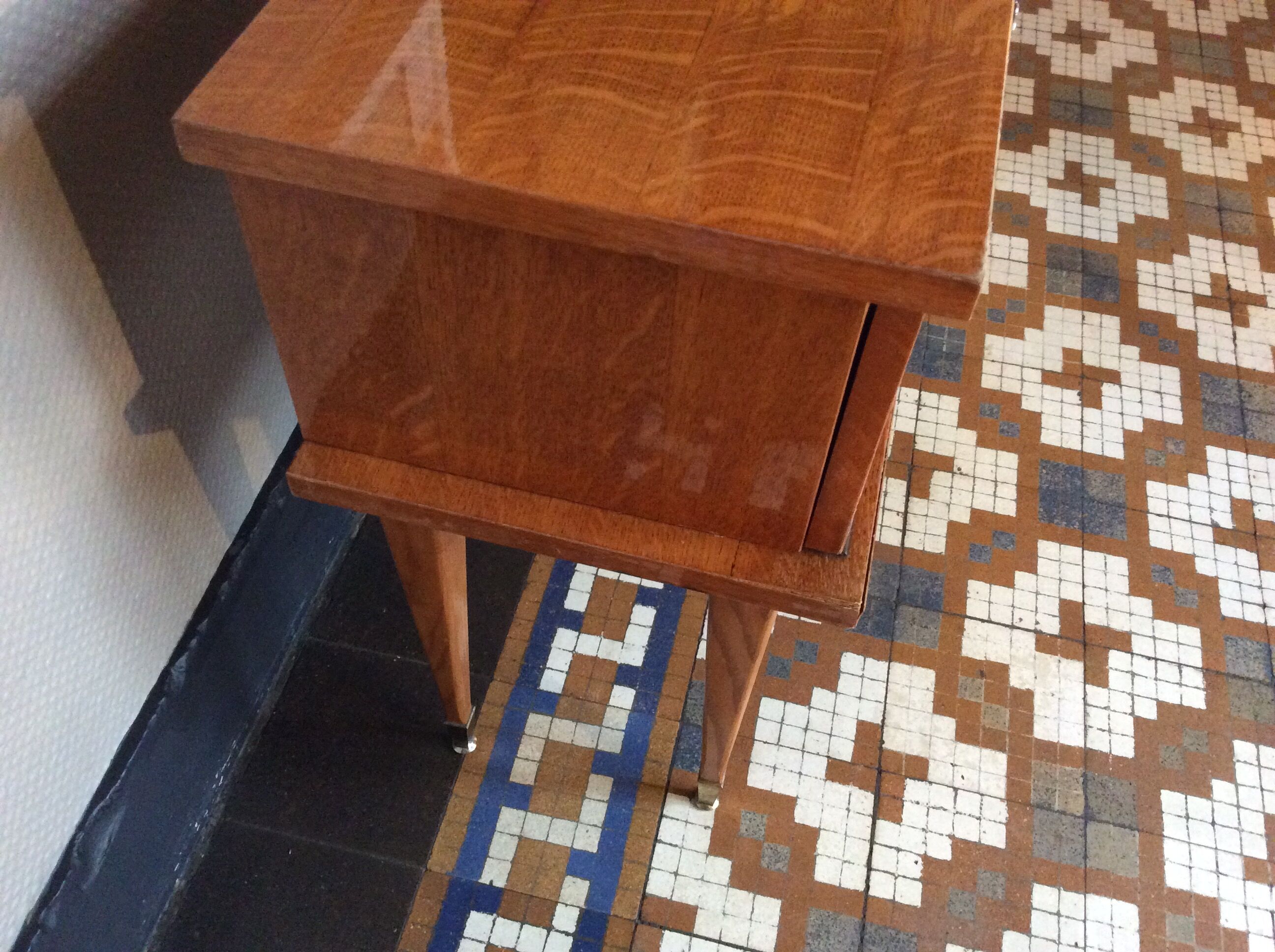 Vintage bedside table