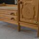 Oak entrance cabinet by Guillerme and Chambron 1960