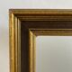 Golden leaf gold mirror