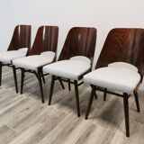 Dining Chairs by Radomir Hoffman for Ton, 1950s, Set of 4