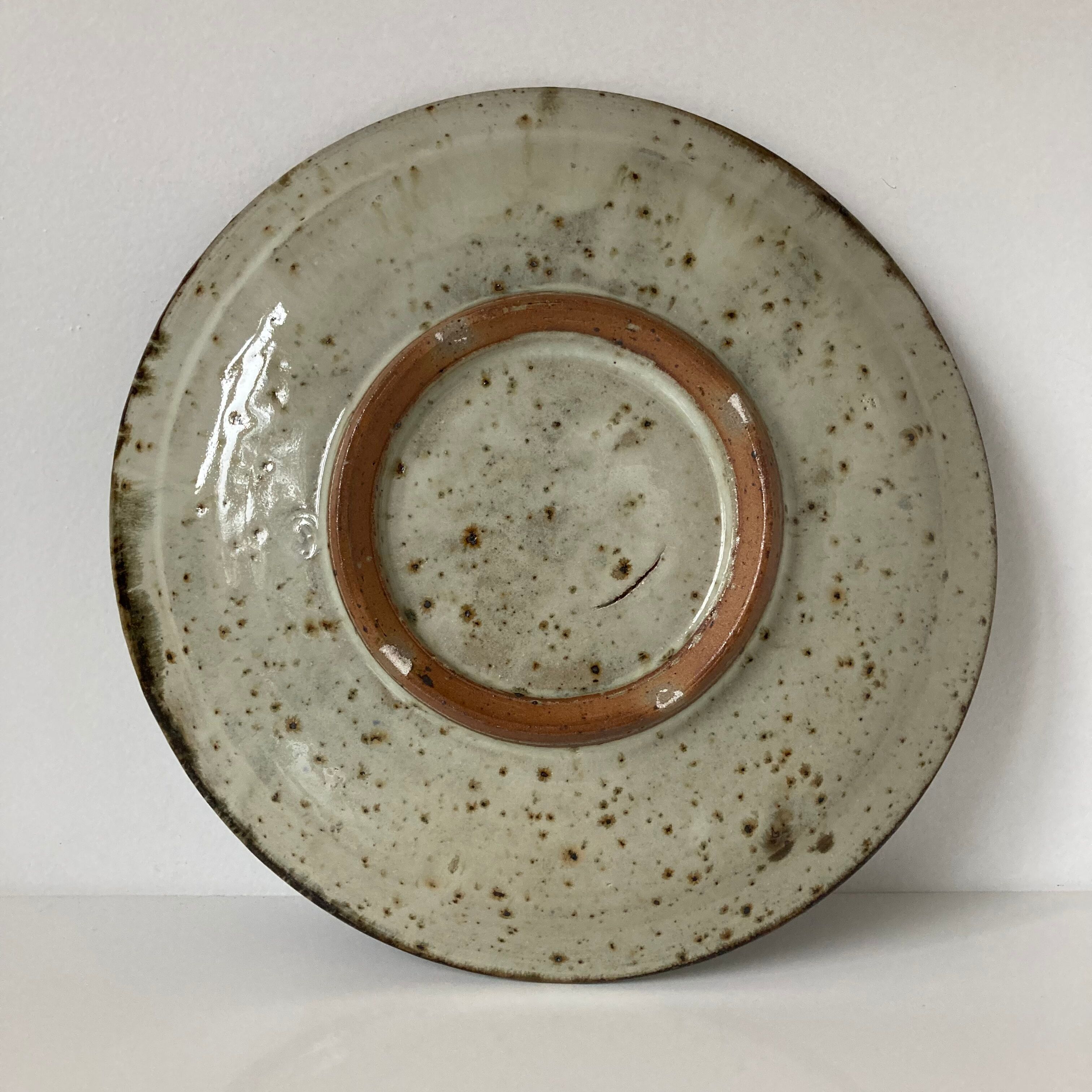 Glazed stoneware cut by La Borne from the Christine Pedley-Steen Kepp workshop circa 1970