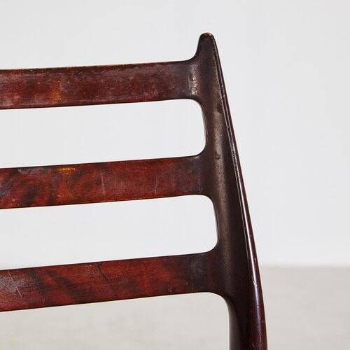 Rosewood Model 78 Dining Chairs by Niels O. Møller for J.L. Møllers, 1960s, Set of 6
