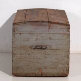 Antique silver-grey solid wood chest (circa 1920) #20