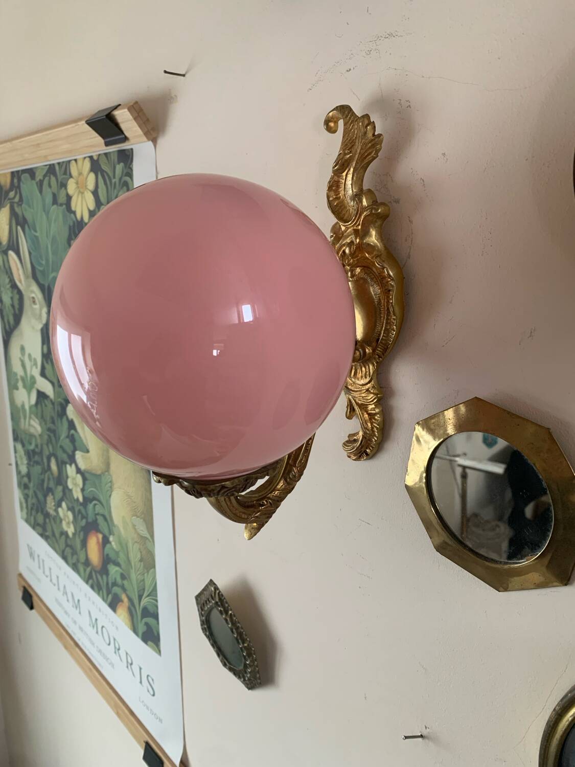 Pair of antique wall sconces