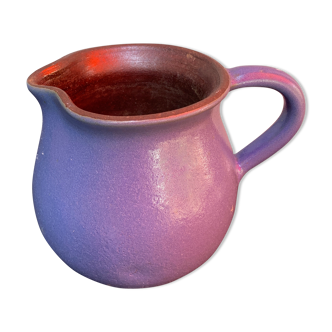 Broc pitcher in blue gres