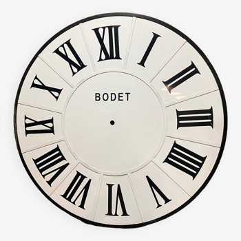 Monumental bodet church clock dial