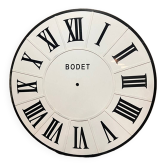 Monumental bodet church clock dial
