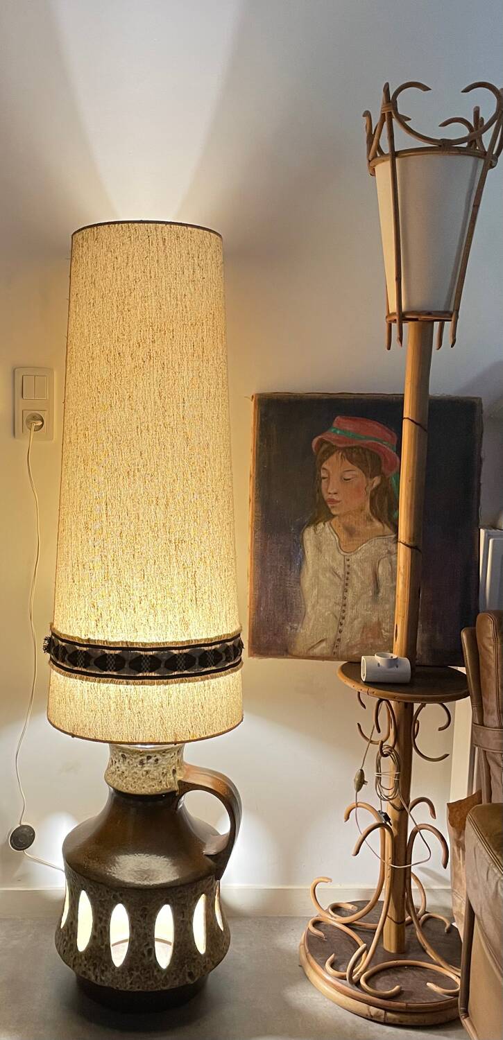 Vintage 70s floor lamp