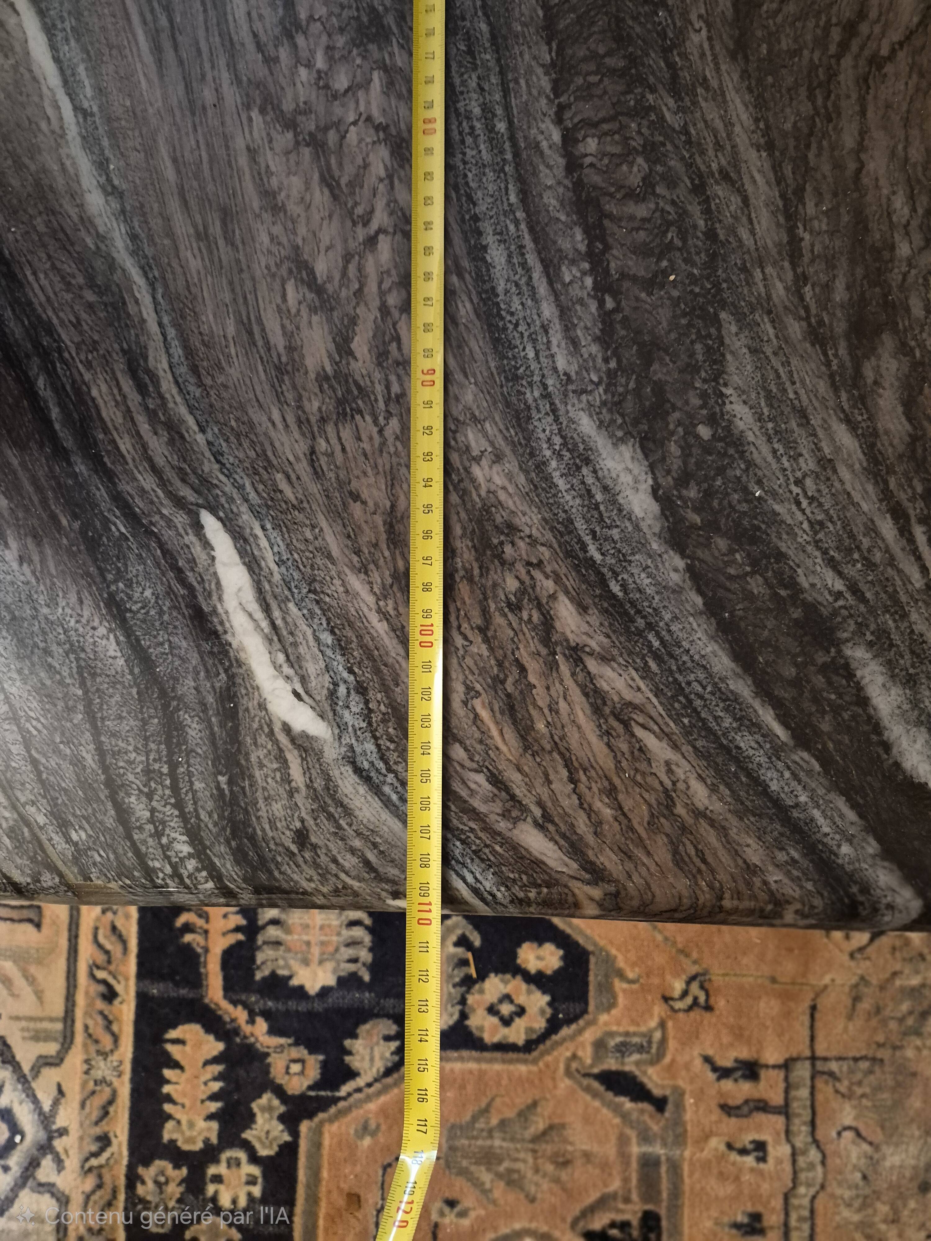 Granite coffee table