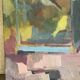Oil painting bouquet & birds Marie Harnist
