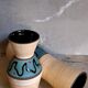 W vase duo.  Germay 50s