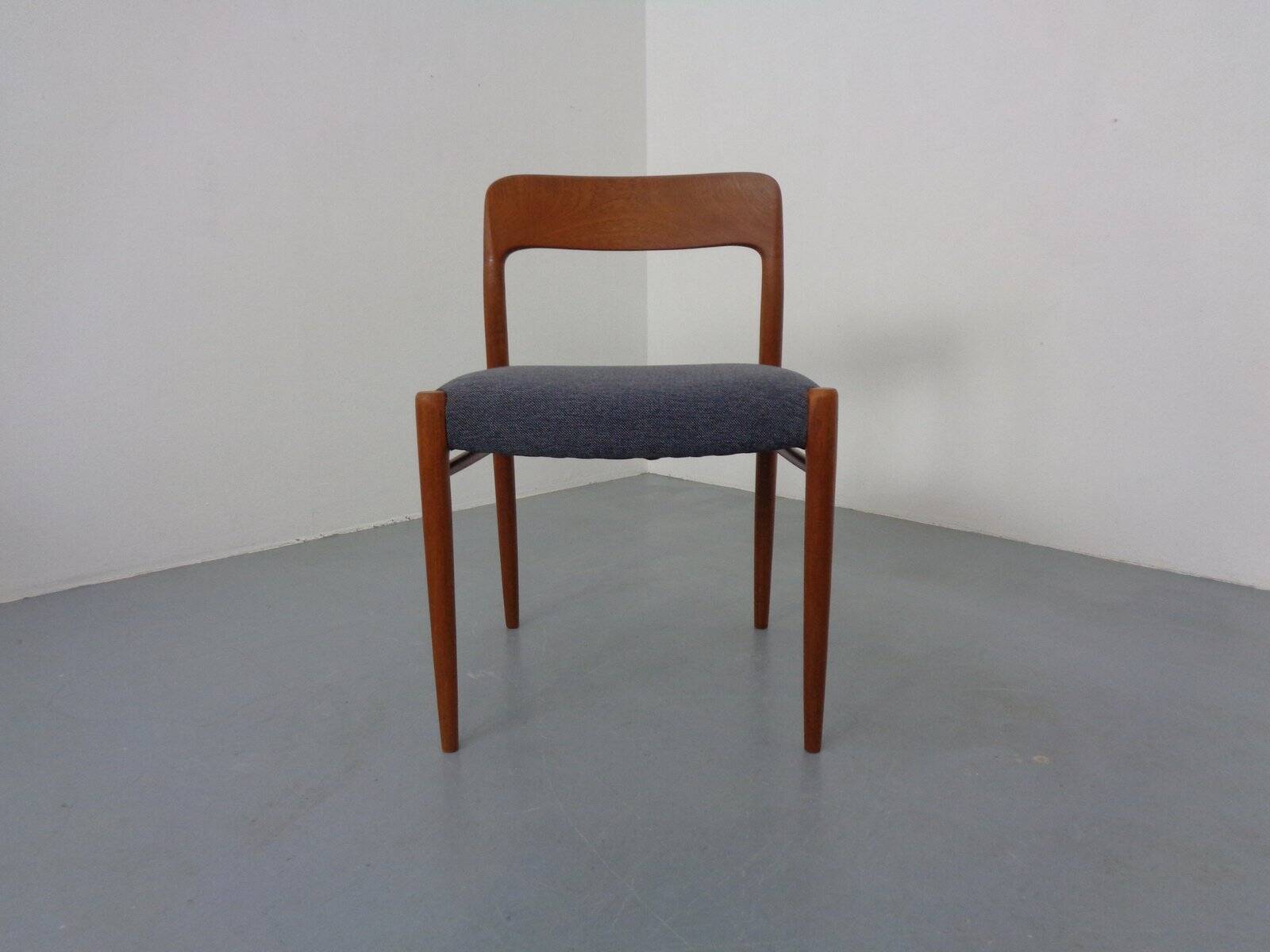 Danish Model 75 Chair in Oak by Niels Otto Møller for J.L. Møllers, 1960s