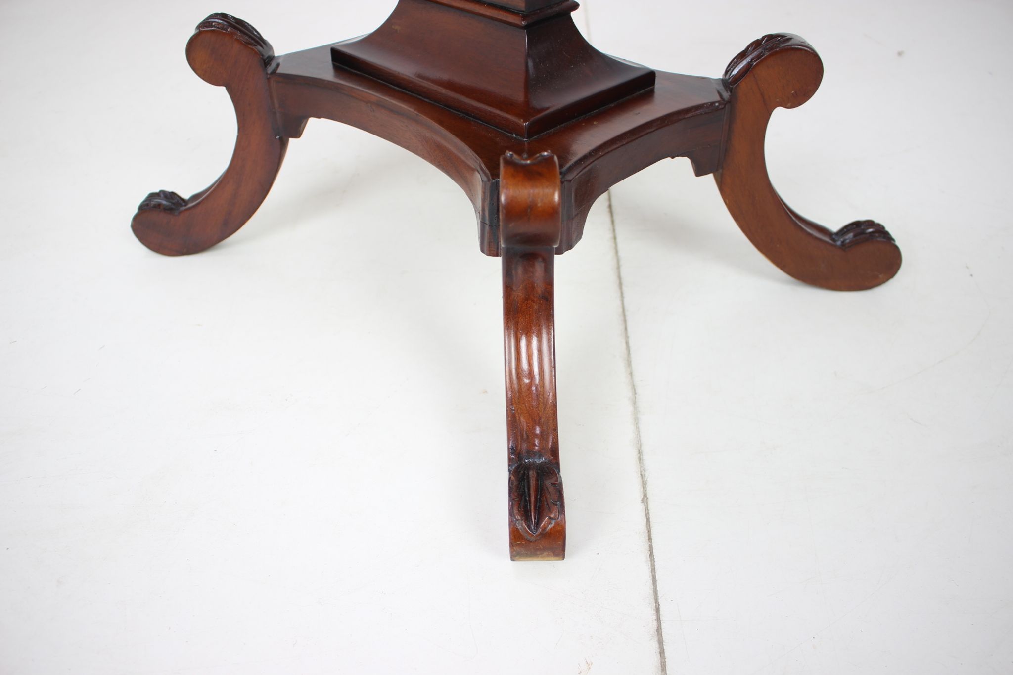 Art nouveau wooden table/ lira, 1910's.