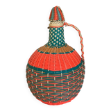 Large vintage decorative floor bottle