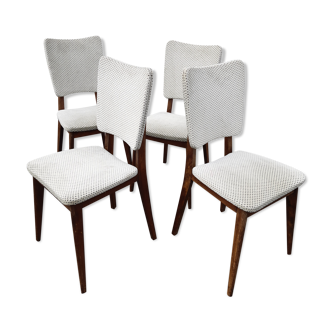 4 chaises vintage, 1960