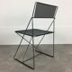 6 X-Line chairs by Niels Jorgen for Magis Italy Memphis style 1980