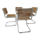 Chaises b32 marcel breuer blanche