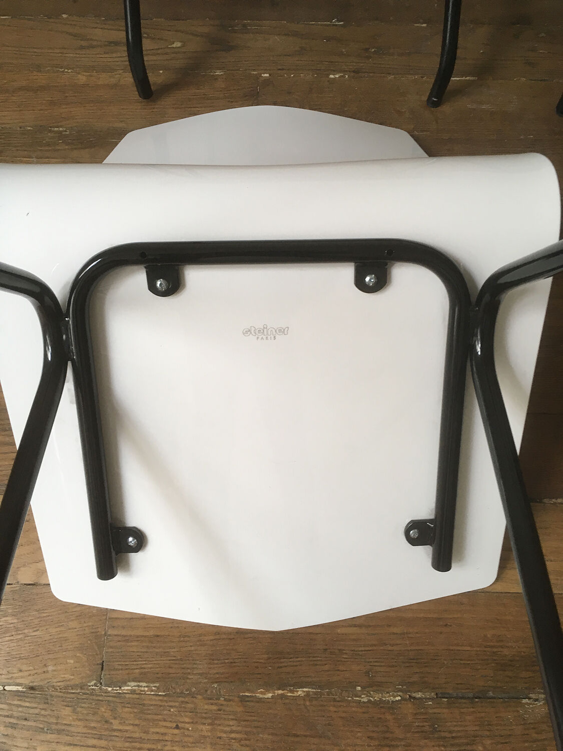 Lot 4 chaises diamant par René-Jean Caillette, pour Steiner