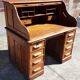 American "Roll Top" desk in oak.