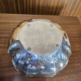 Vintage silver plated bowl / fruit bowl by job art, 1990s.