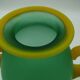 Large Murano matte glass vase