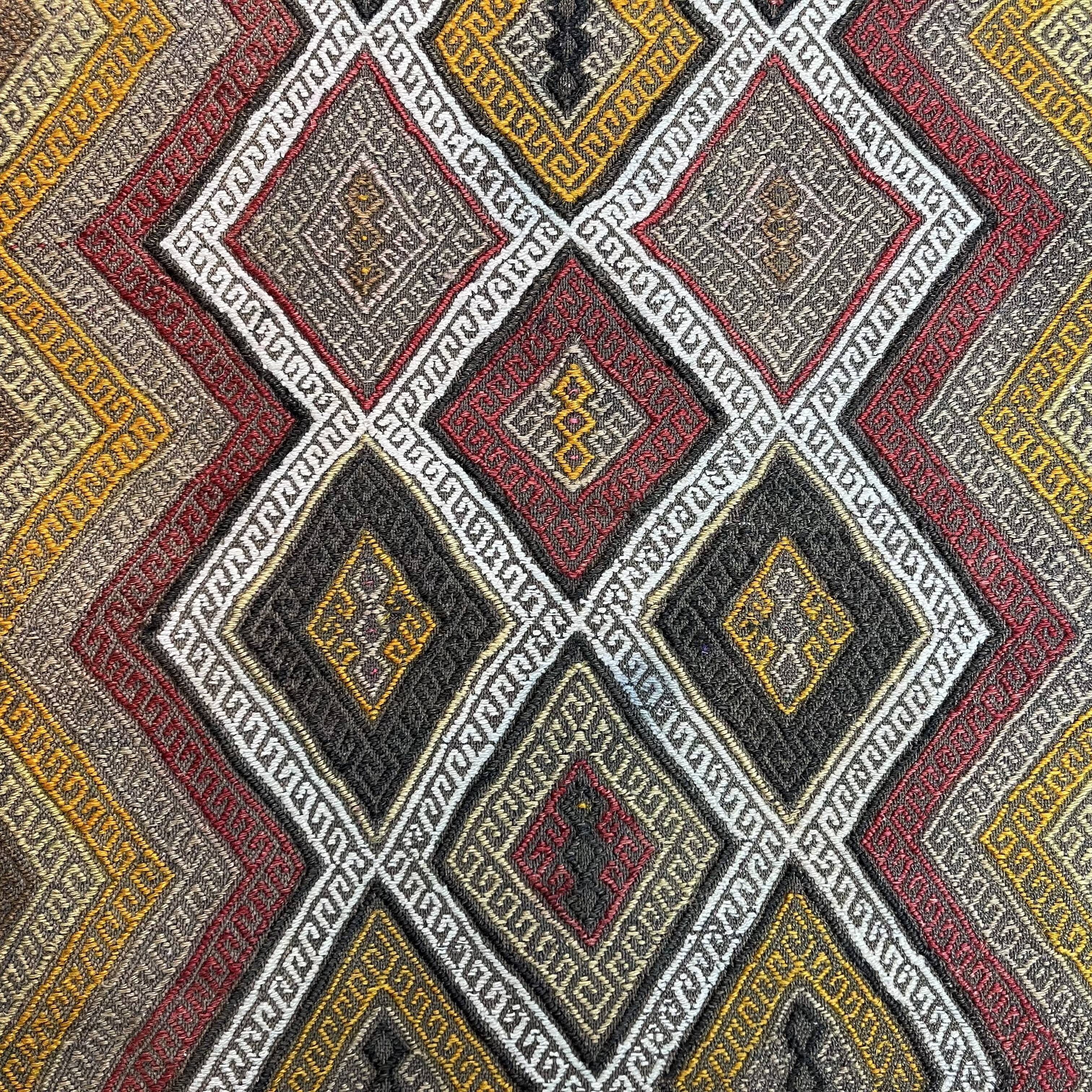 Vintage turkish kilim rug , 78 x 54 cm