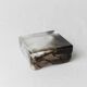 Transparent and Smoky Grey Murano Glass Ashtray – Vintage 1980s Hollywood Regency Decor