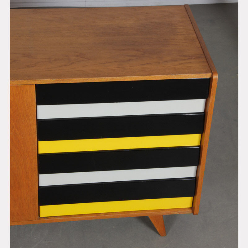 Oak enfilade by Jiri Jiroutek, model U-460, 1960