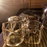 Set of four vintage “Yalacta” Pyrex pots