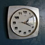 Vintage clock, "Romatic Silver" wall clock