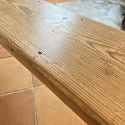Authentique  banc de ferme en sapin