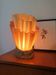 Lampe drapée Jannalights années 70