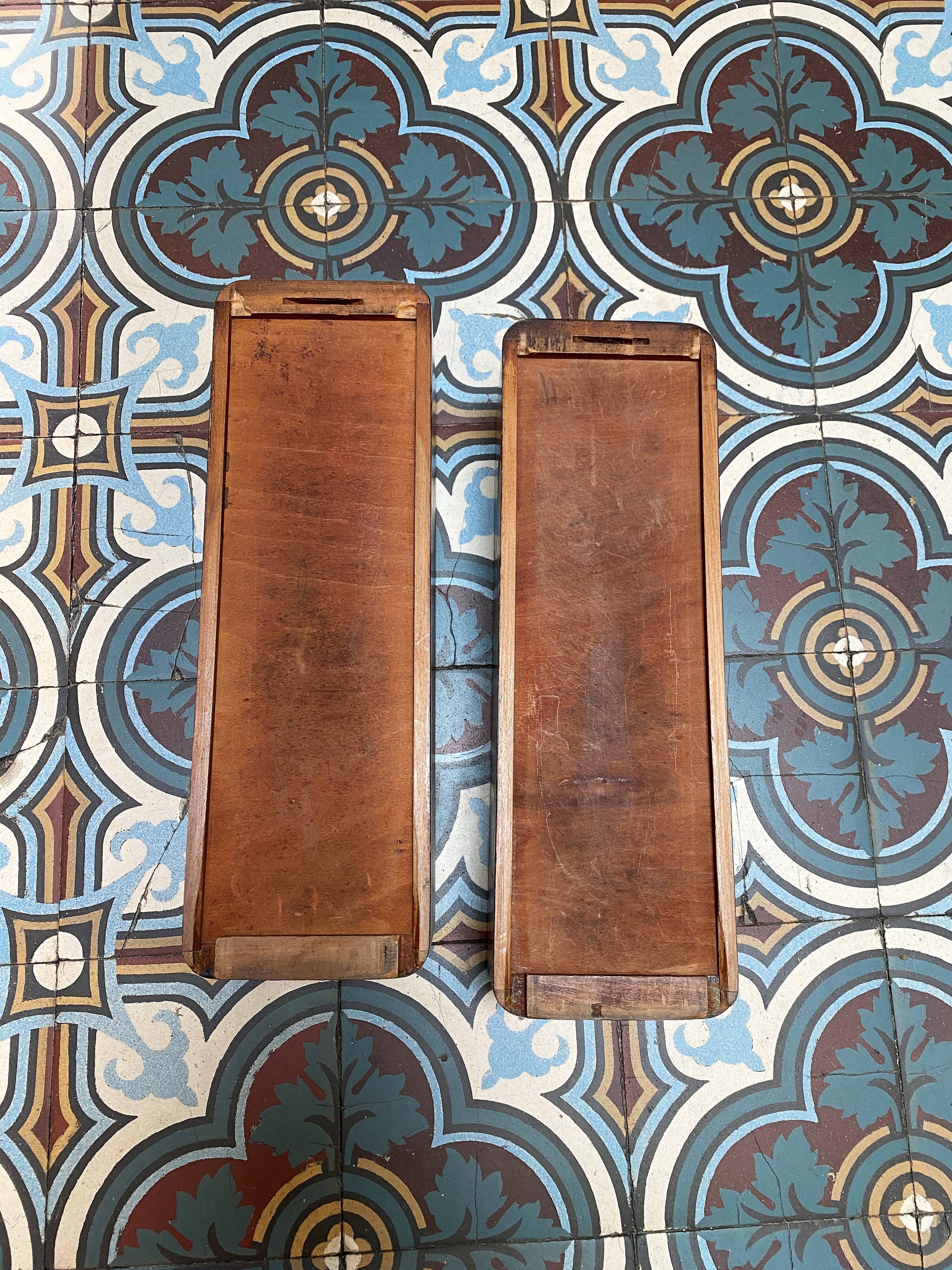 2 old furniture drawers 40s