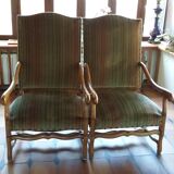 Pair of armchairs